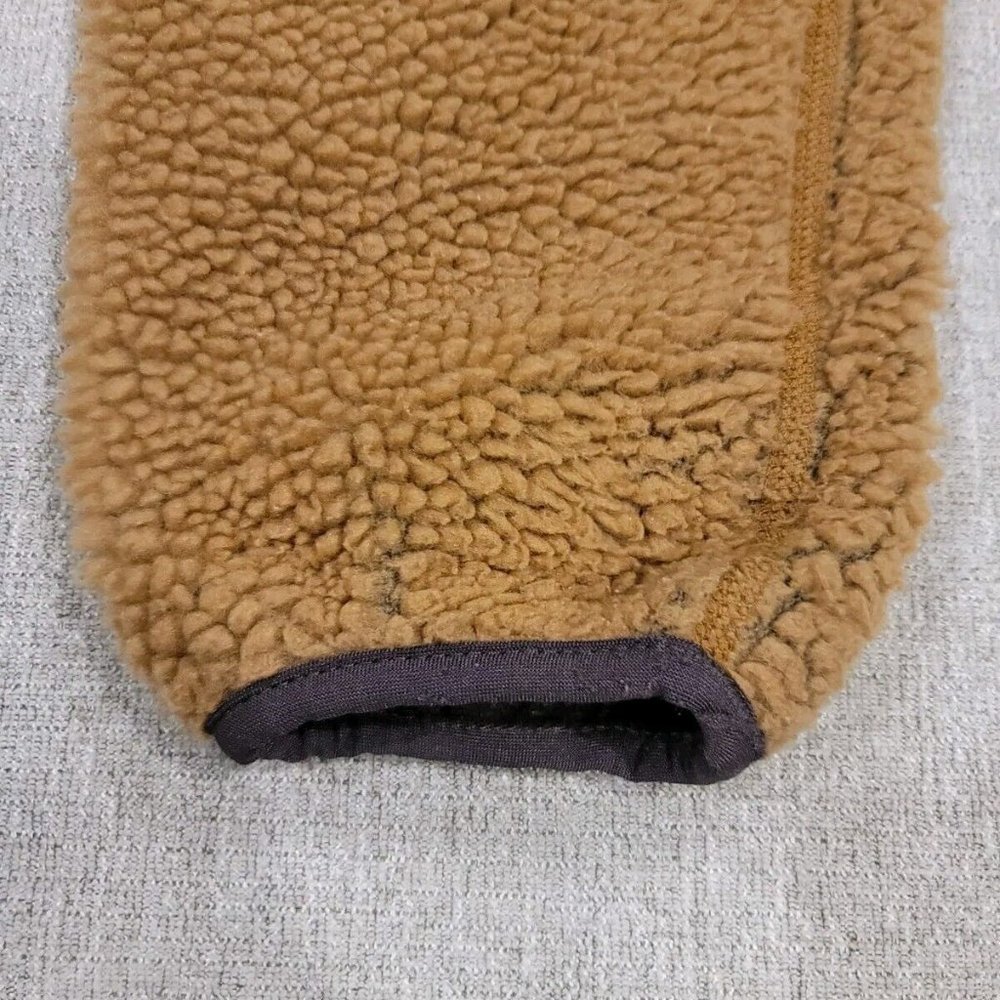 Patagonia Mens Medium Classic Retro-X Jacket Deep Pile Fleece Sherpa Brown - Picture 14 of 16